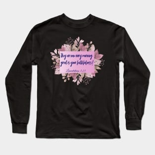 Lamentations 3:23 Long Sleeve T-Shirt